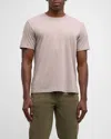 Frame Duo Fold Tee In Soft Lavender