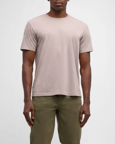 Frame Duo Fold Tee In Soft Lavender