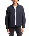 Frame Men's Long Sleeve Overshirt In Dark Navy