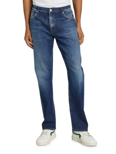 Frame Men's Modern Straight Jeans In Blue