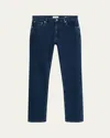 Frame Jetset Modern Straight Denim Jeans In Blue