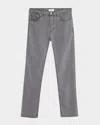 Frame Men's Modern Straight-leg Jeans In Gray