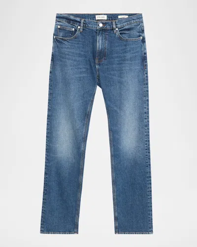 Frame Men's Modern Straight-leg Jeans In Blue