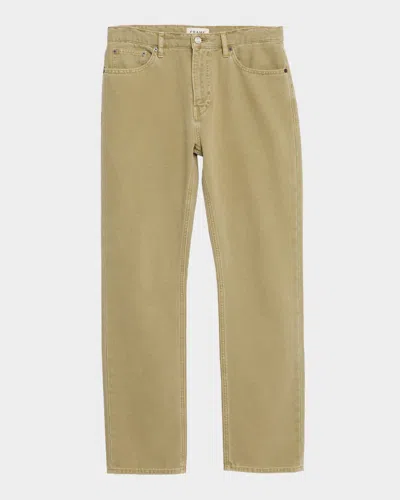 Frame Men's Modern Straight Leg Jeans In Green