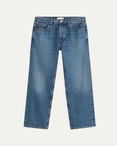 Frame Men's Relaxed Light Wash Jeans In Blue