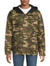 Frame Men's Reversible Camo Parka In Camo