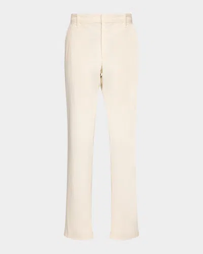 Frame Men's Slim Chino Pants In White Canvas