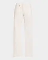 Frame Men's Slim Five-pocket Pants In Whisper White
