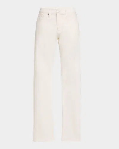 Frame Men's Slim Five-pocket Pants In White