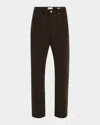 Frame Men's Straight-leg Jeans In Brown