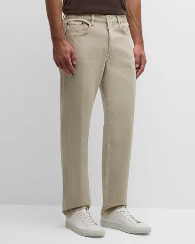 Frame Men's Straight-leg Jeans In Beach Sand