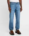 Frame Men's Straight-leg Jeans In Blue Gold