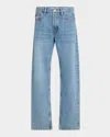 Frame Clean Straight Leg Jeans In Good Times