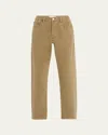 Frame Men's Straight-leg Jeans In Light Brown
