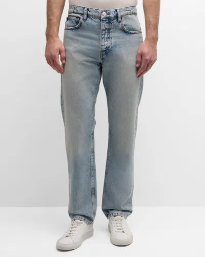 Frame Men's Straight-leg Jeans In North Sea