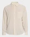 Frame Striped Regular Fit Wool Shirt