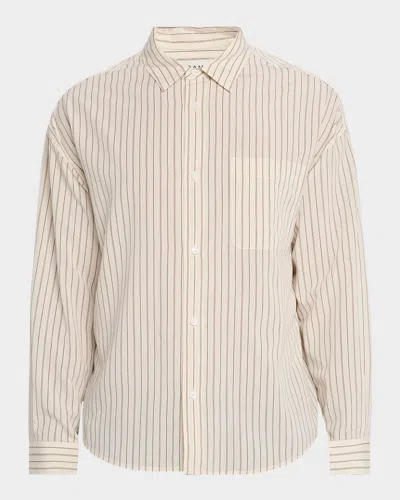 FRAME MEN'S STRIPED CLASSIC SHIRT