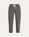 Frame Men's Textured Terry Sweatpants In Slate Gray