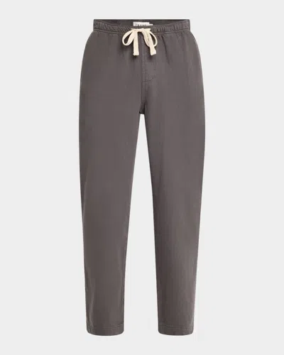 Frame Men's Textured Terry Sweatpants In Slate Gray