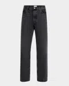 Frame Men's Washed Denim Relaxed Jeans In Brentwood