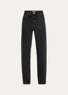 Frame Men's Washed Straight-leg Jeans In Meteorite