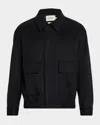 Frame Men's Wool And Cashmere Blouson In Black