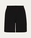 Frame Relaxed Wool Shorts