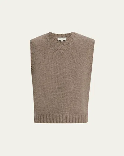 FRAME MEN'S YAK WOOL KNIT VEST