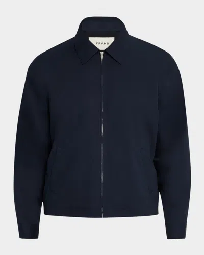 Frame Men's Zip-front Cotton Poplin Jacket