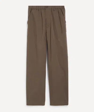 Frame Mens Dark Brown Easy Trousers