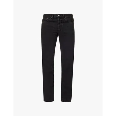 Frame Mens Gleam L'homme Slim-fit Slim-leg Cotton-blend Denim Jeans