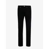 Frame Mens Noir L'homme Slim Stretch-denim Jeans