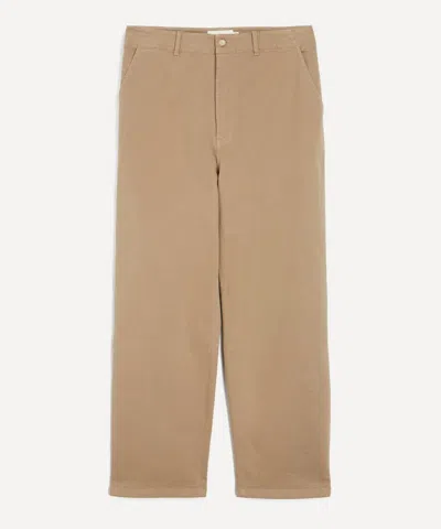 Frame Mens French Beige Chino Trousers In Brown