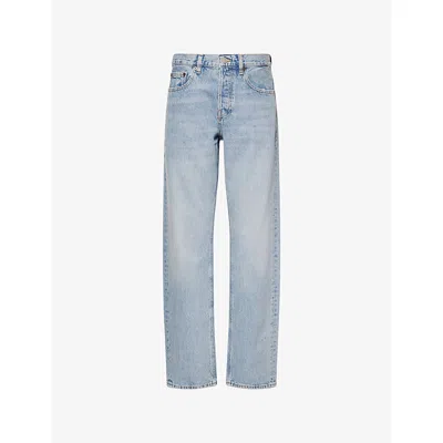 Frame Mens The Straight Regular-fit Stretch-denim Jeans Jefferson