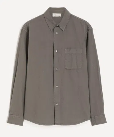 Frame Denim Modern Shirt In Brown
