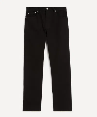 Frame Mens Modern Straight Jeans In Black