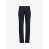 Frame Mens Placid L'homme Slim-fit Slim-leg Cotton-blend Denim Jeans