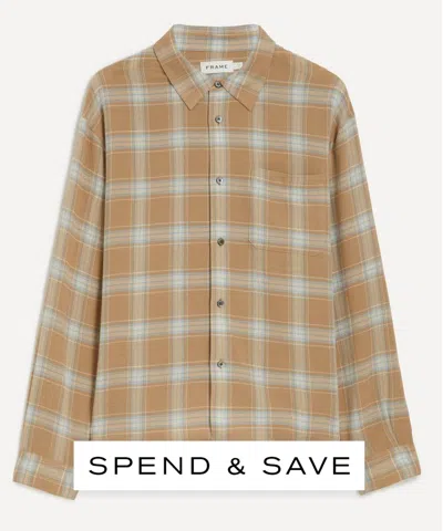Frame Mens Plaid Shirt