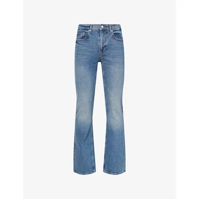 Frame Mens Sunroof The Straight Denim Jeans In Blue