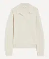 Frame Mens Textured Wool-cashmere Jumper In Neutral