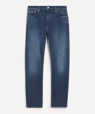 Frame Mens The Modern Straight Jeans In Pueblo In Blue