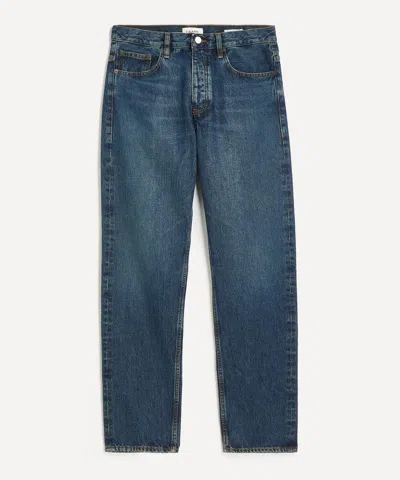 Frame Mens The Straight Jeans In Strike In Blue