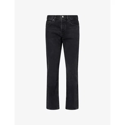 Frame Mens  The Straight-leg Denim Jeans In Black