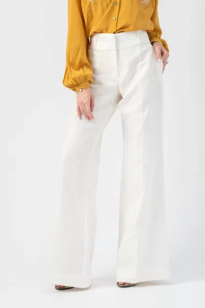 Frame Metropolitan High Rise Pant In Soft White