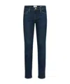 Frame Le High Skinny Fit Jeans Blue In Blue