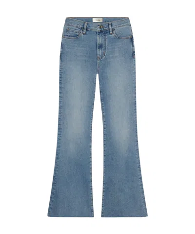 Frame Mid Rise Flare In Blue