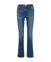 Frame Mid-rise Jeans In Blue