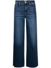 Frame Mid-rise Straight-leg Jeans In Blue