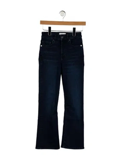 Pre-owned Frame Mid-rise Straight Leg Jeans W/ Tags In Blue