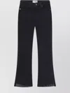 Frame Le Crop Mini Boot Stagger Raw Hem Crop Bootcut Jeans